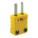 THERMOCOUPLE PLUG,K,YELLOW,MINIATURE