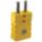 THERMOCOUPLE PLUG,K,YELLOW,STANDARD