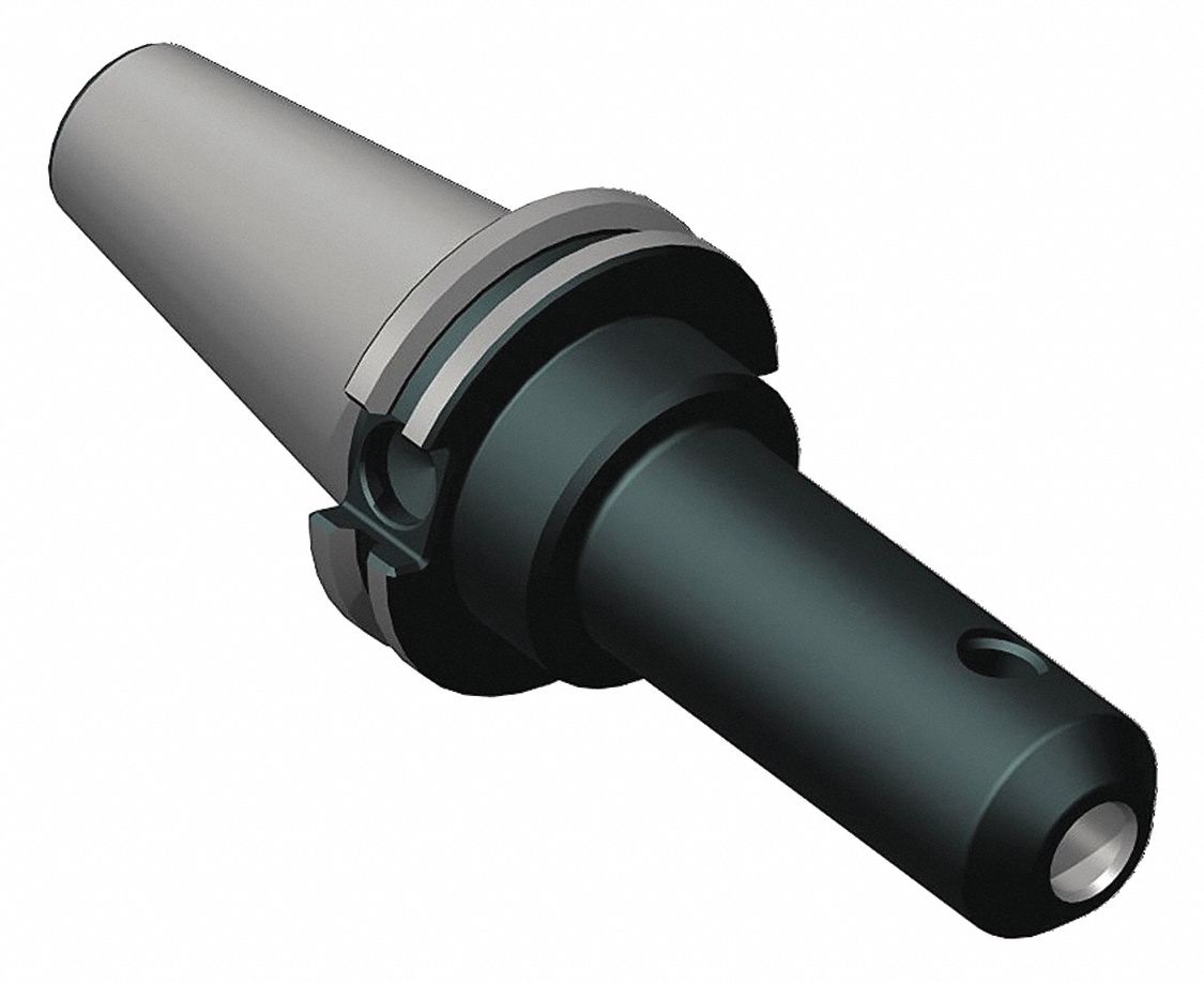 End Mill Holder, Taper Size CV40, Bore Dia. 1/2 in, Projection 4 in