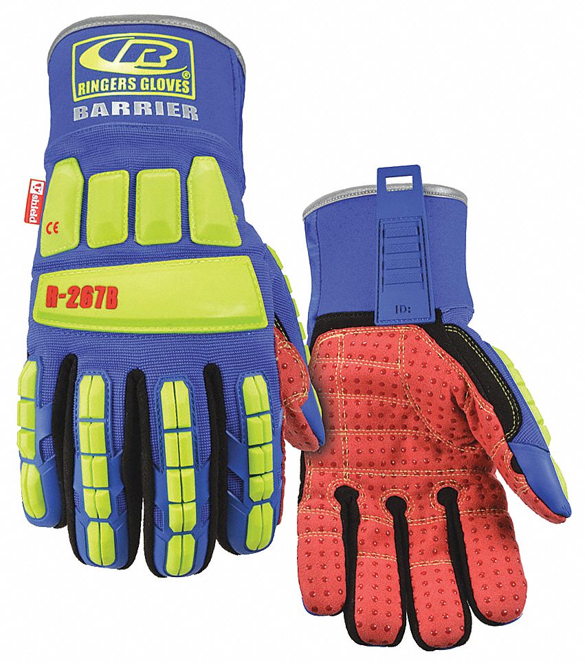 Mechanics Gloves, 9-1/2",