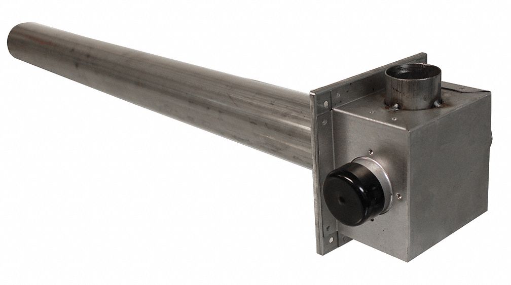 EMPIRE, Compatible with Wall Furnaces, 3 1/4 in Vent Dia, Vent Extension Kit 36H058DVT2