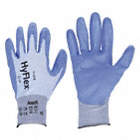 COATED GLOVES, L (9), ANSI CUT LEVEL A2, DIPPED PALM, PUR, SANDY, BLUE