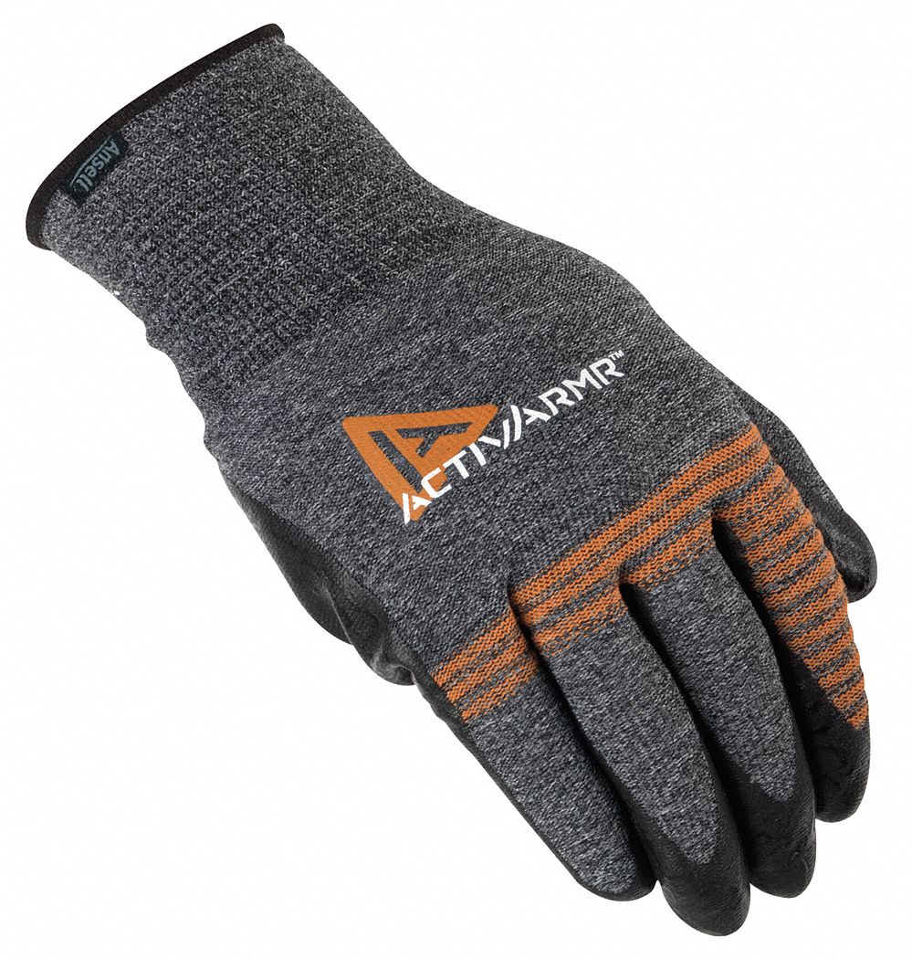 General Purpose Gloves,Black/Gray,L,PR
