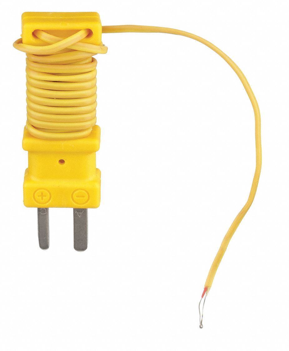 Thermocouple, Type K, Surface Temperature Probe 36H168ATT39 Grainger