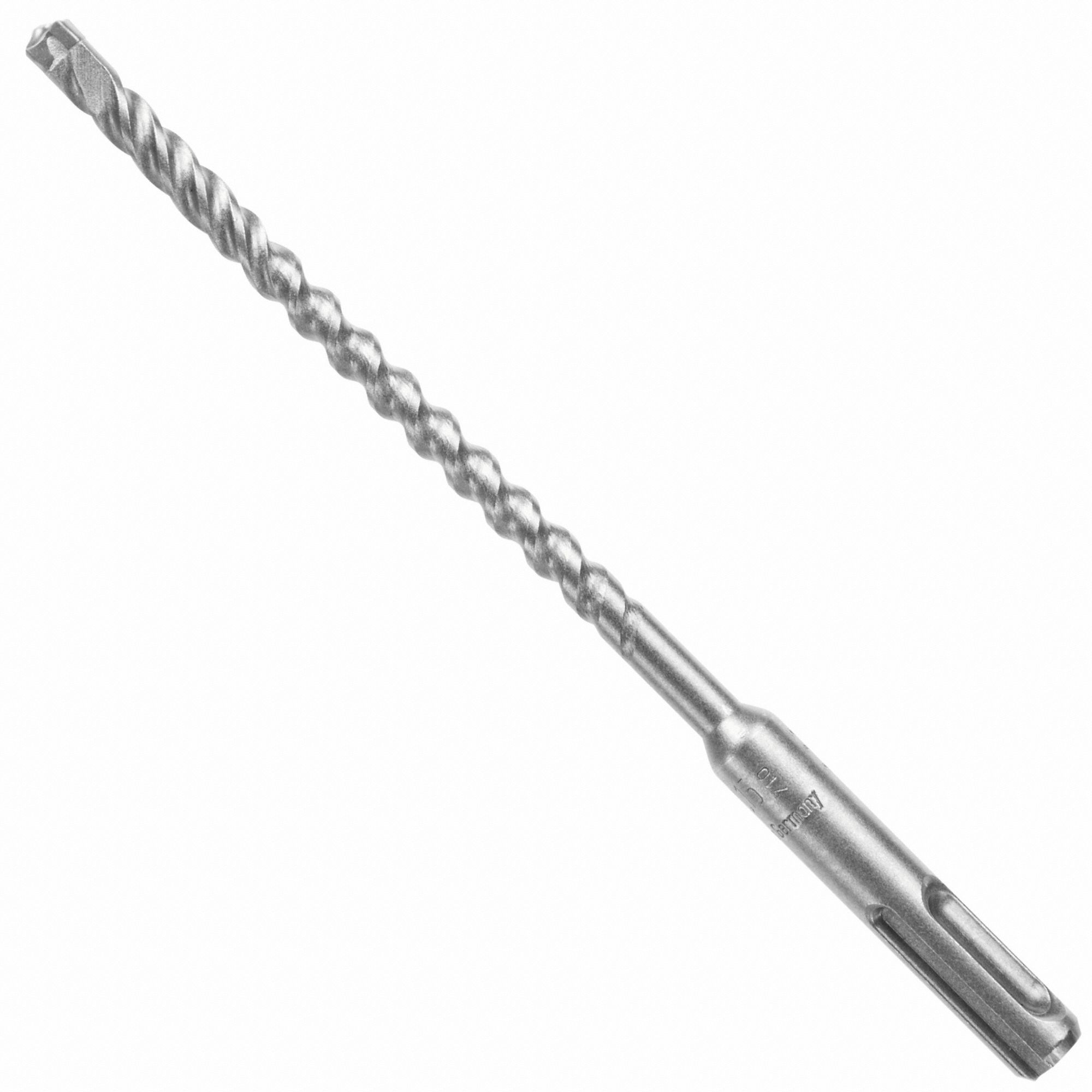 ROTARY HAMMER DRILL BIT, ¼ IN BIT SIZE, 4 IN MAX DRILLING DEPTH, 6 IN L, CONCRETE