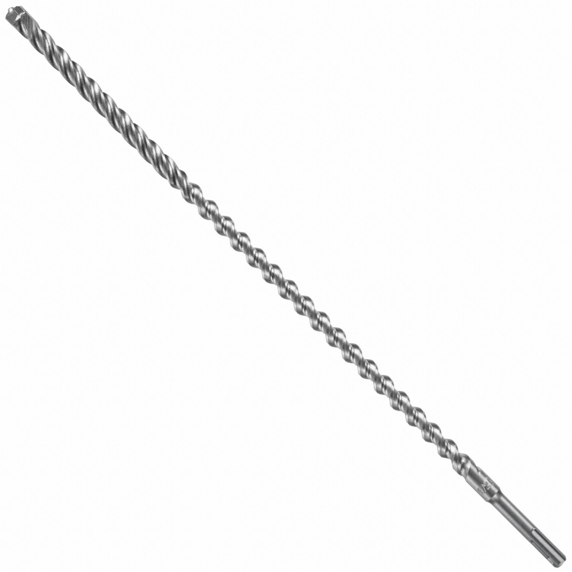 ROTARY HAMMER DRILL BIT, ½ IN BIT SIZE, 16 IN MAX DRILLING DEPTH, 18 IN L, CONCRETE