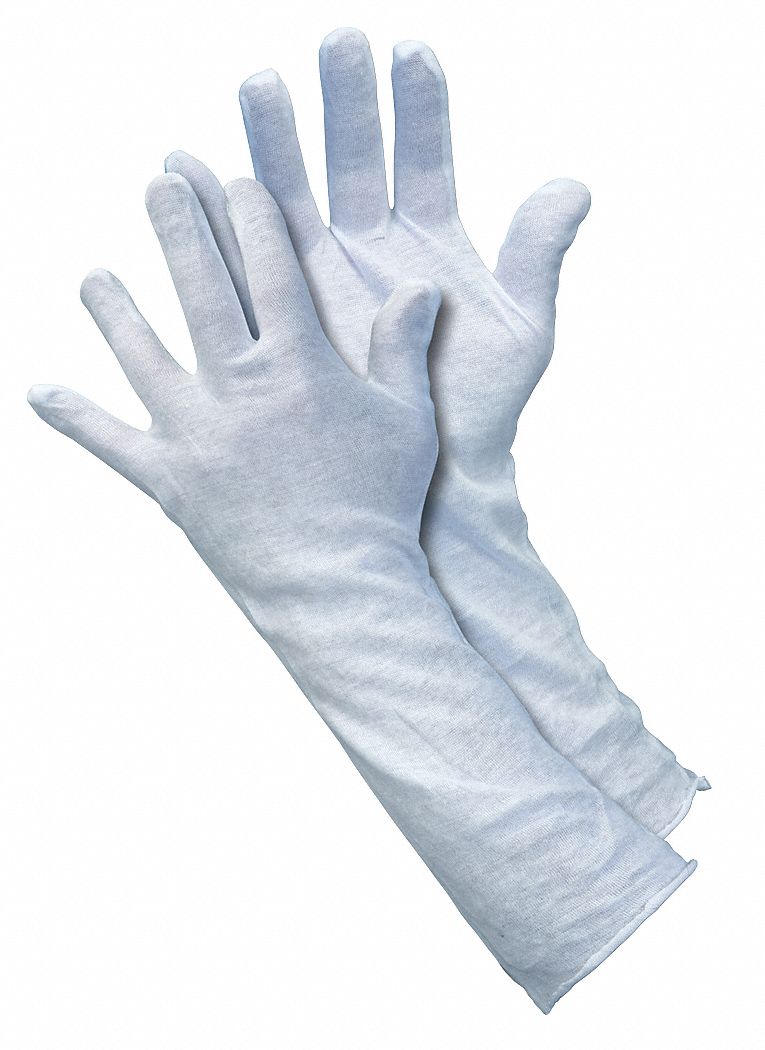Inspection Gloves, White,