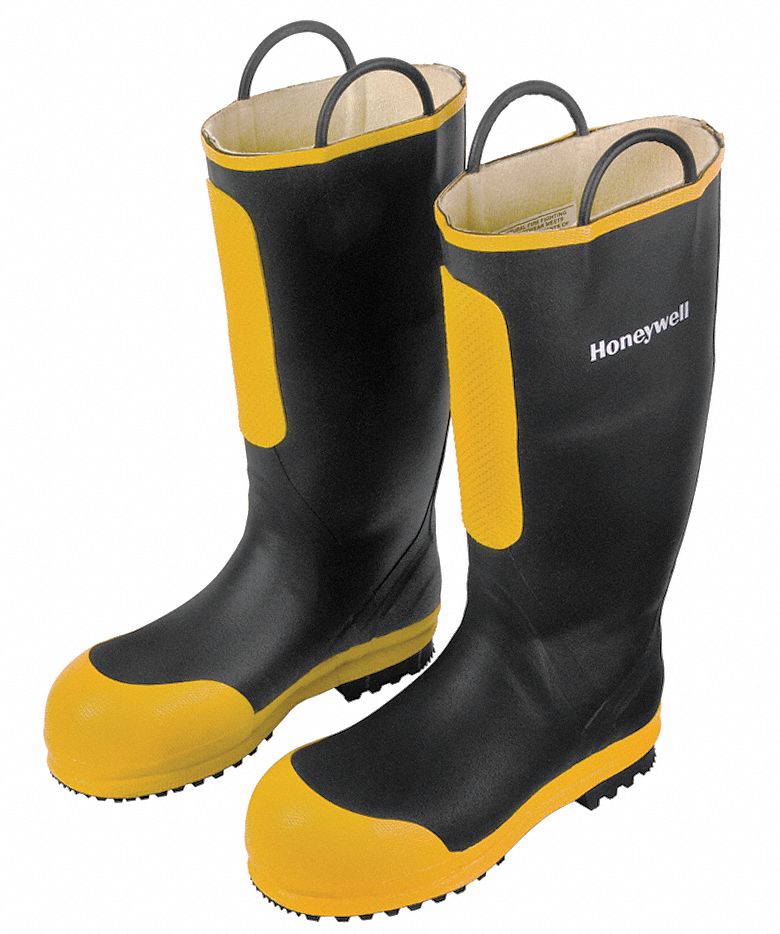 Honeywell Mens Insulated Firefighter Boots Size 12 Footwear Width W ...