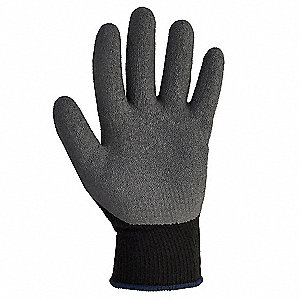 COATED GLOVES, 2XL (11), SMOOTH, LATEX, DIPPED PALM, ANSI ABRASION LEVEL 2