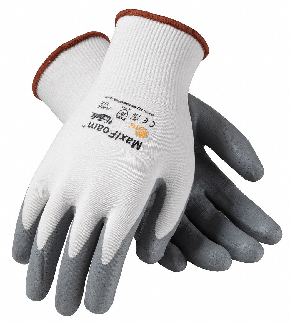 PIP, XS ( 6 ), Foam, Coated Gloves 575D0334800/XS Grainger