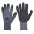 COATED GLOVES, L (9), SANDY, PVC, DIPPED PALM, ANSI ABRASION LEVEL 4, KNIT CUFF