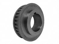 Timing Belt Pulley: Trapezoidal, Bushed, H For Belt Trade Size, For 1 in Belt Wd