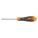 SCREWDRIVER, 7 1/4 IN OVERALL LENGTH, SLOTTED, ROUND
