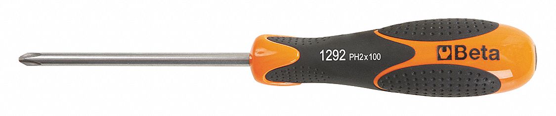 SCREWDRIVER,PHILLIPS,#1X3IN,ROUND