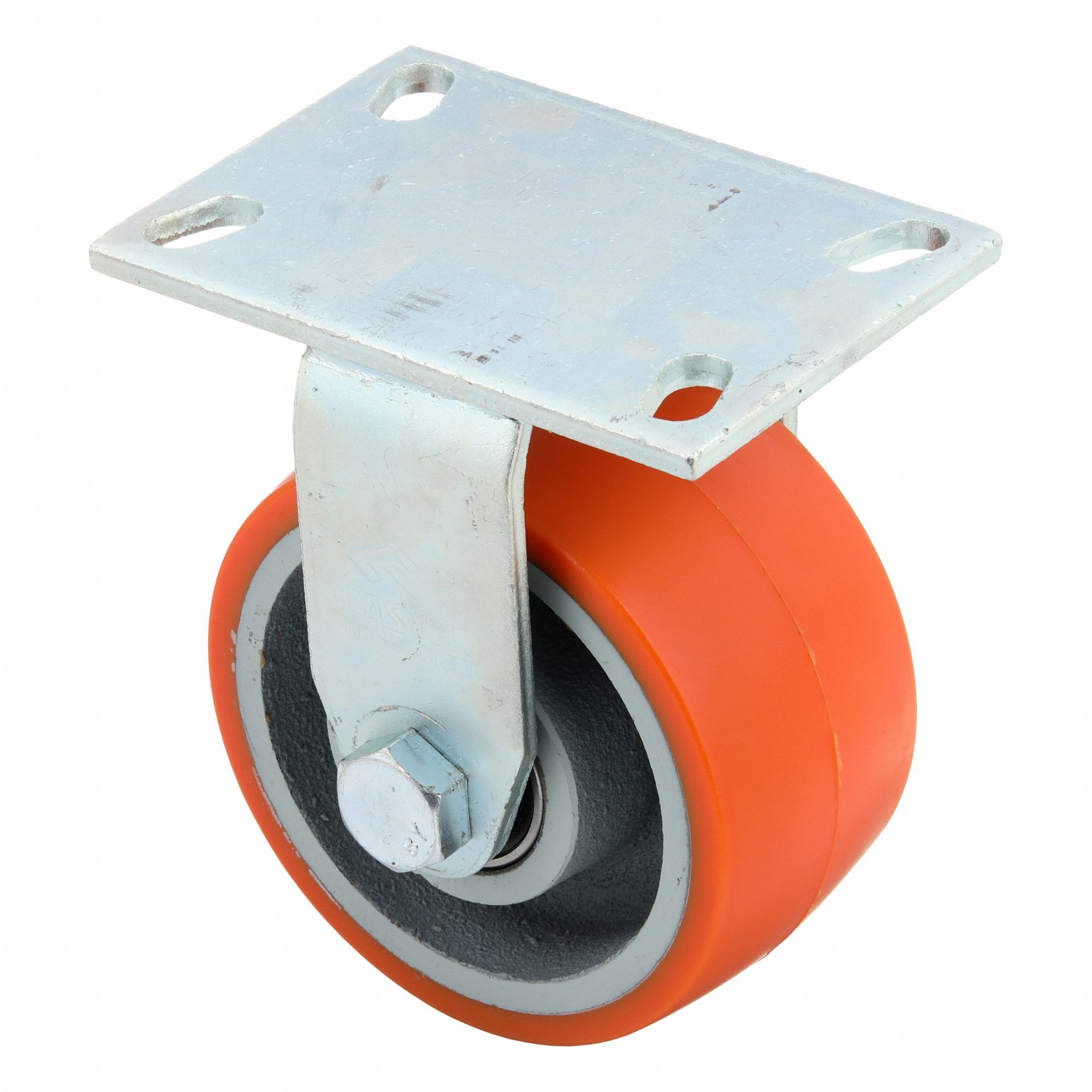 Plate Caster: Debris-Resistant/Quiet-Roll,