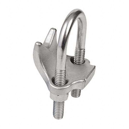 Calbrite™ S60500SP00 Split Ring Clamp, 1/2 in Conduit, 316 Stainless Steel