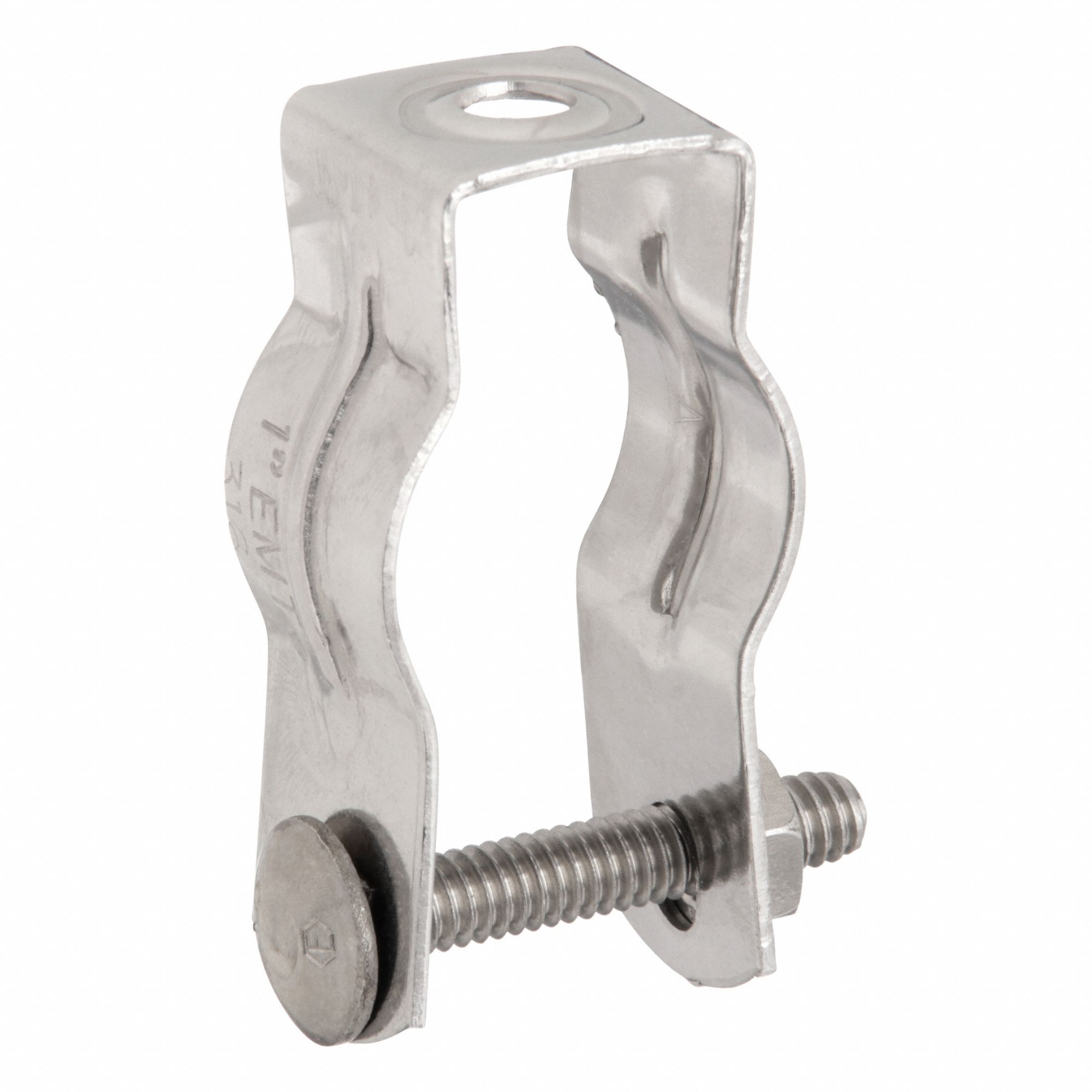 Conduit & Cable Hanger - Screw-On: 1 in Trade Size, Stainless Steel, S21000MH00