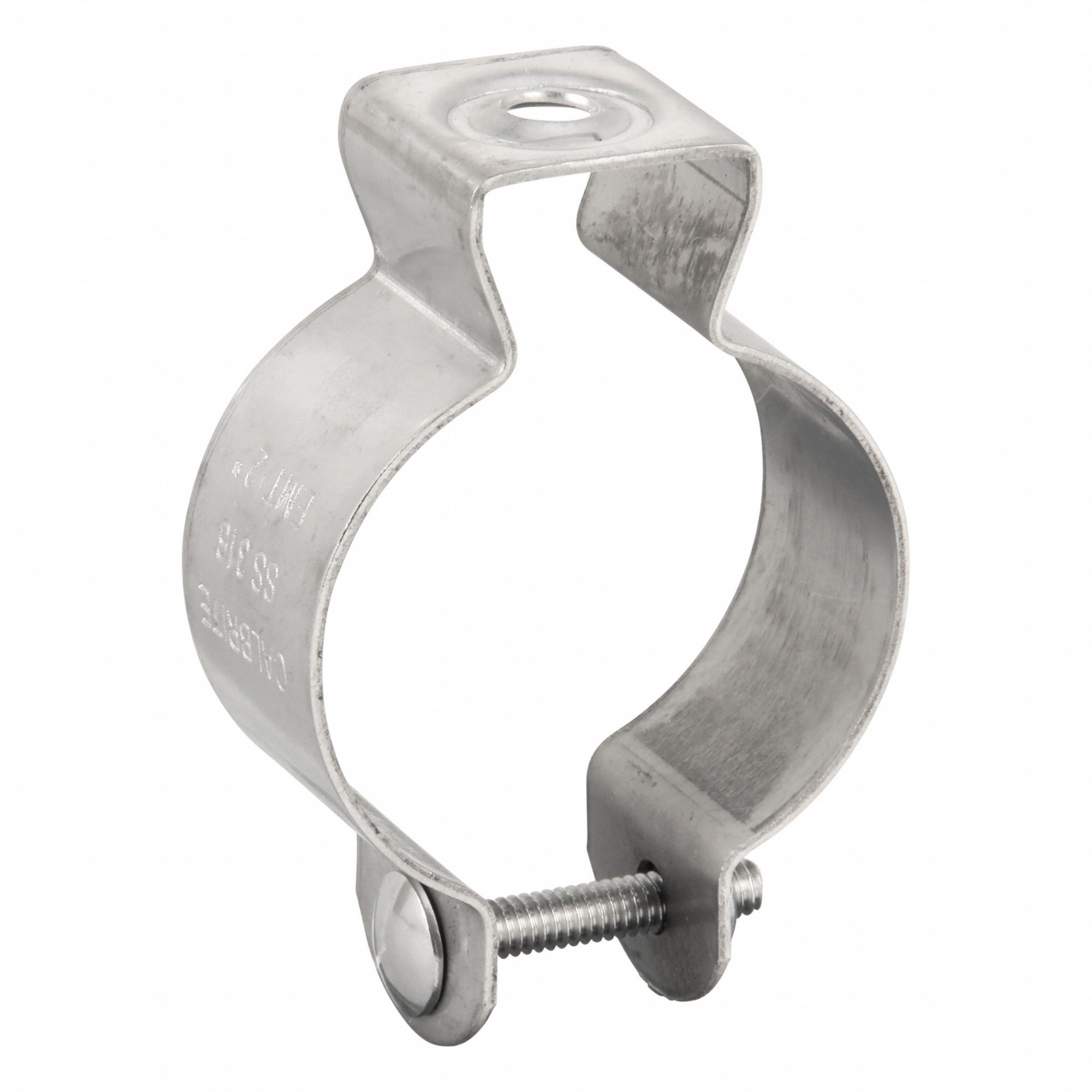 Conduit & Cable Hanger - Screw-On: 2 in Trade Size, Stainless Steel, S22000MH00