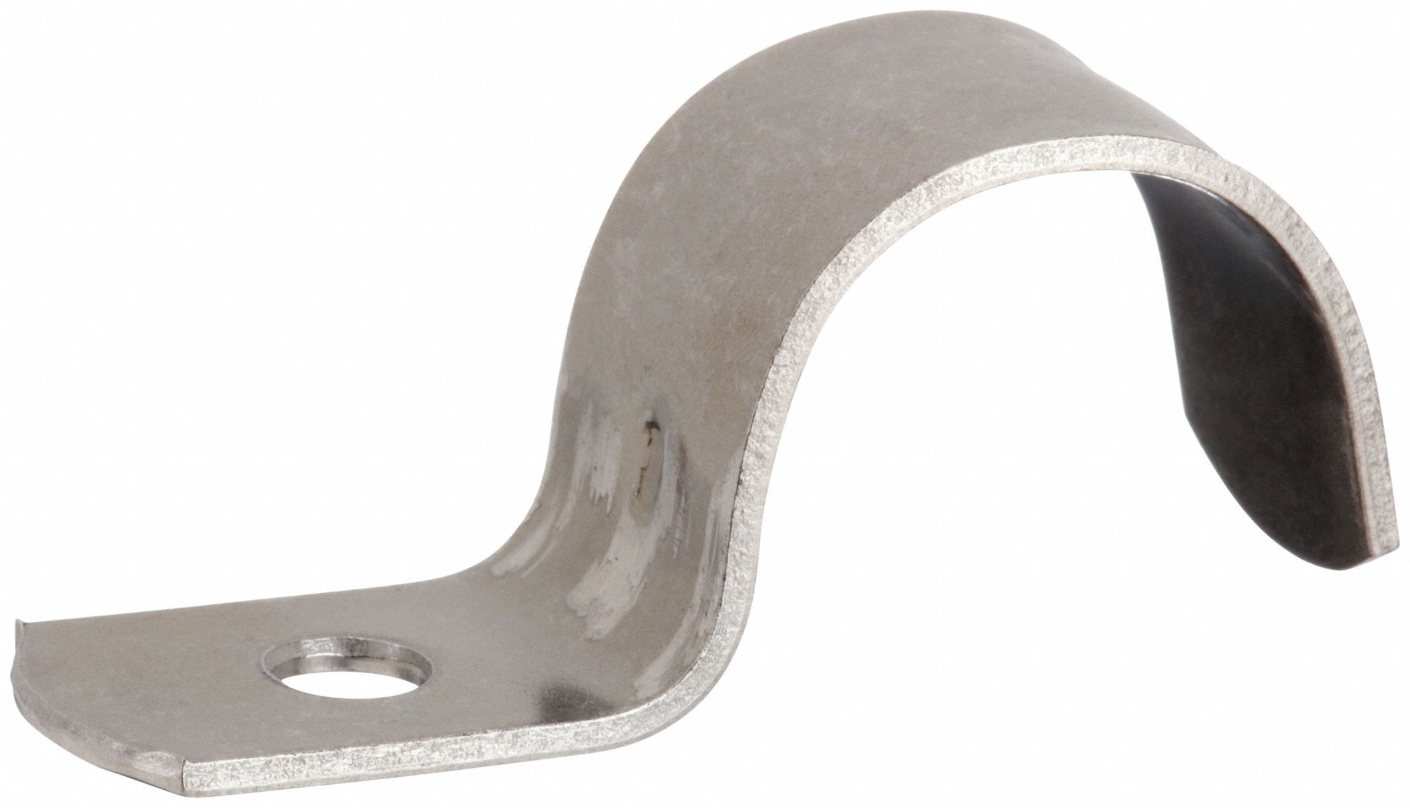 ONE HOLE CONDUIT STRAP,STAINLESS STEEL
