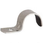 ONE HOLE CONDUIT STRAP,STAINLESS STEEL