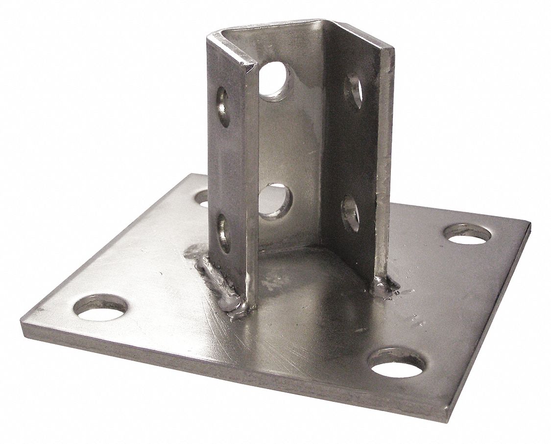 CALBRITE Post Base, Fittings and Brackets, 316 Stainless Steel