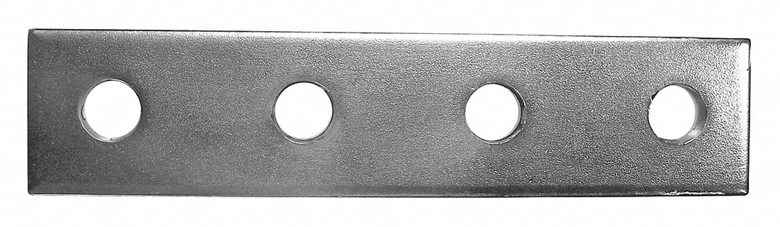SPLICE FLAT PLATES,1 5/8 IN W,SILVER