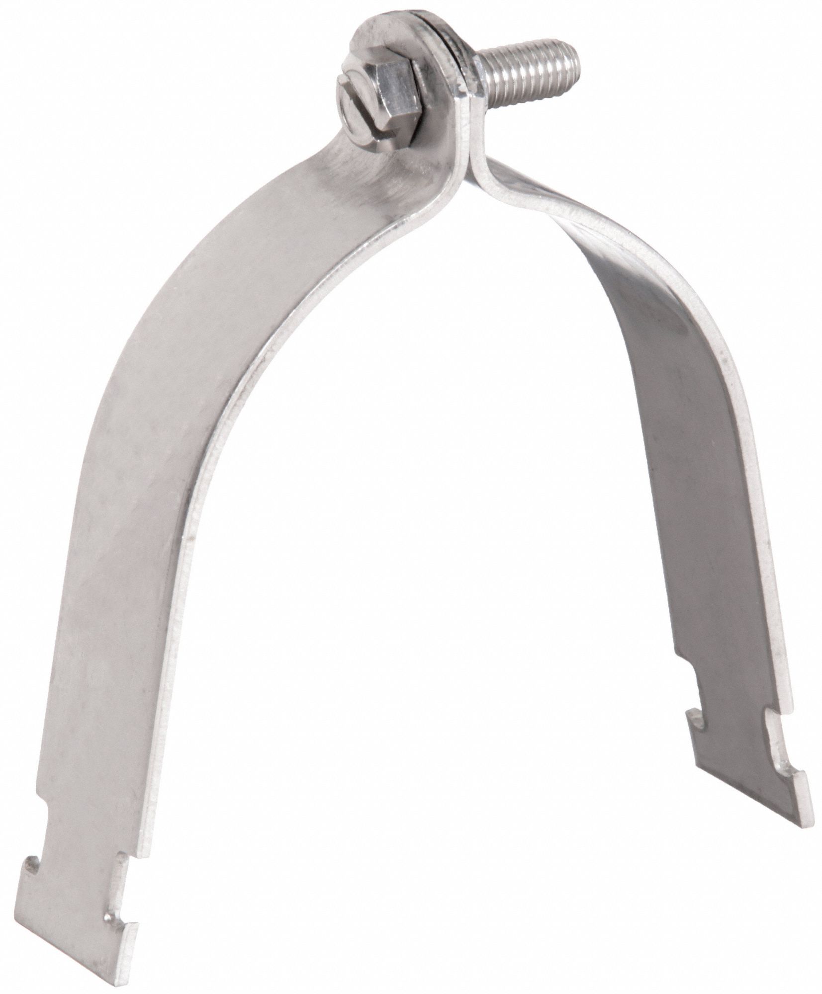 316 Stainless Steel, Polished, Conduit Support Strap 36HX89
