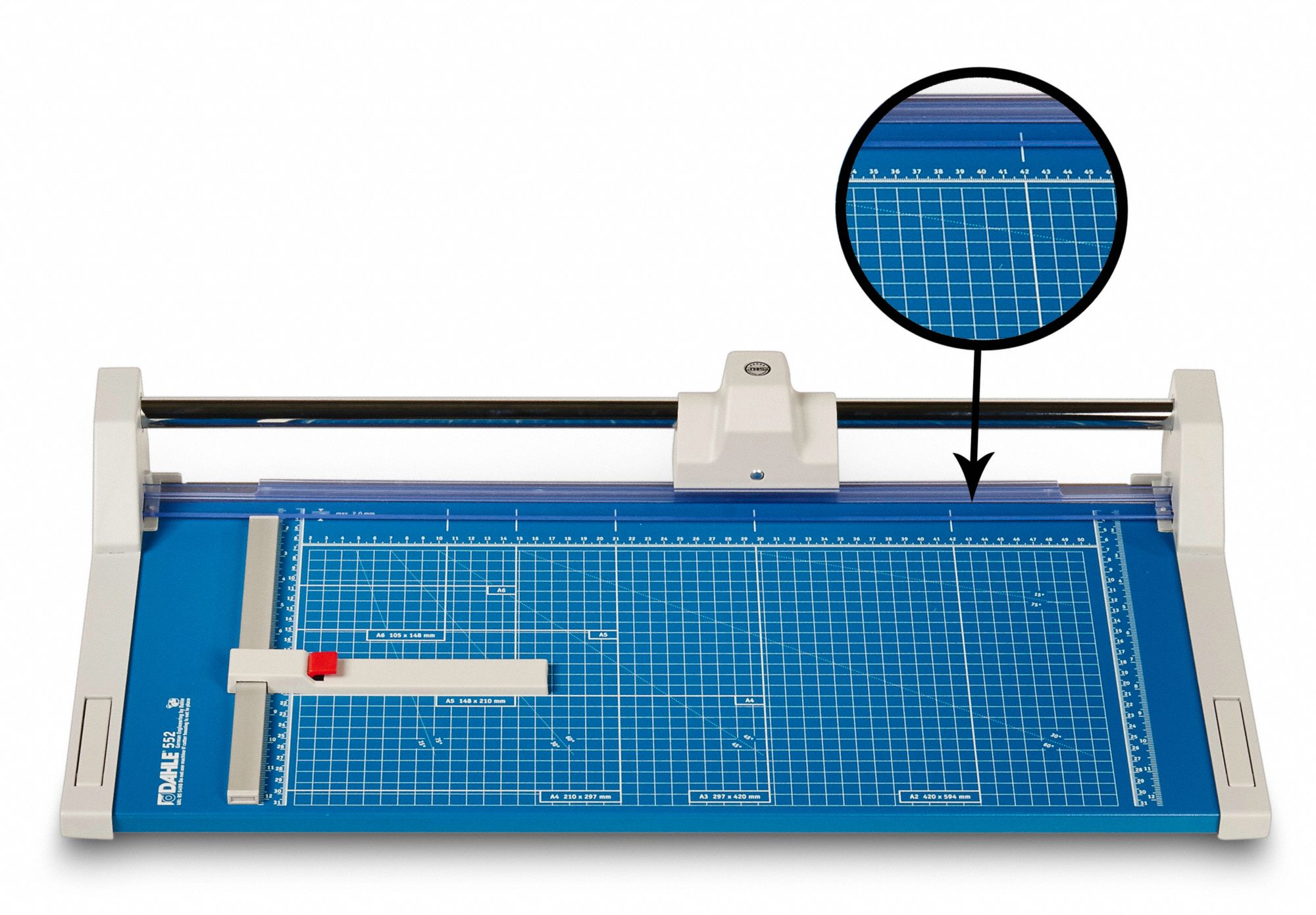 DAHLE Rolling Blade Countertop Paper Trimmers Professional, 20 1/8 in