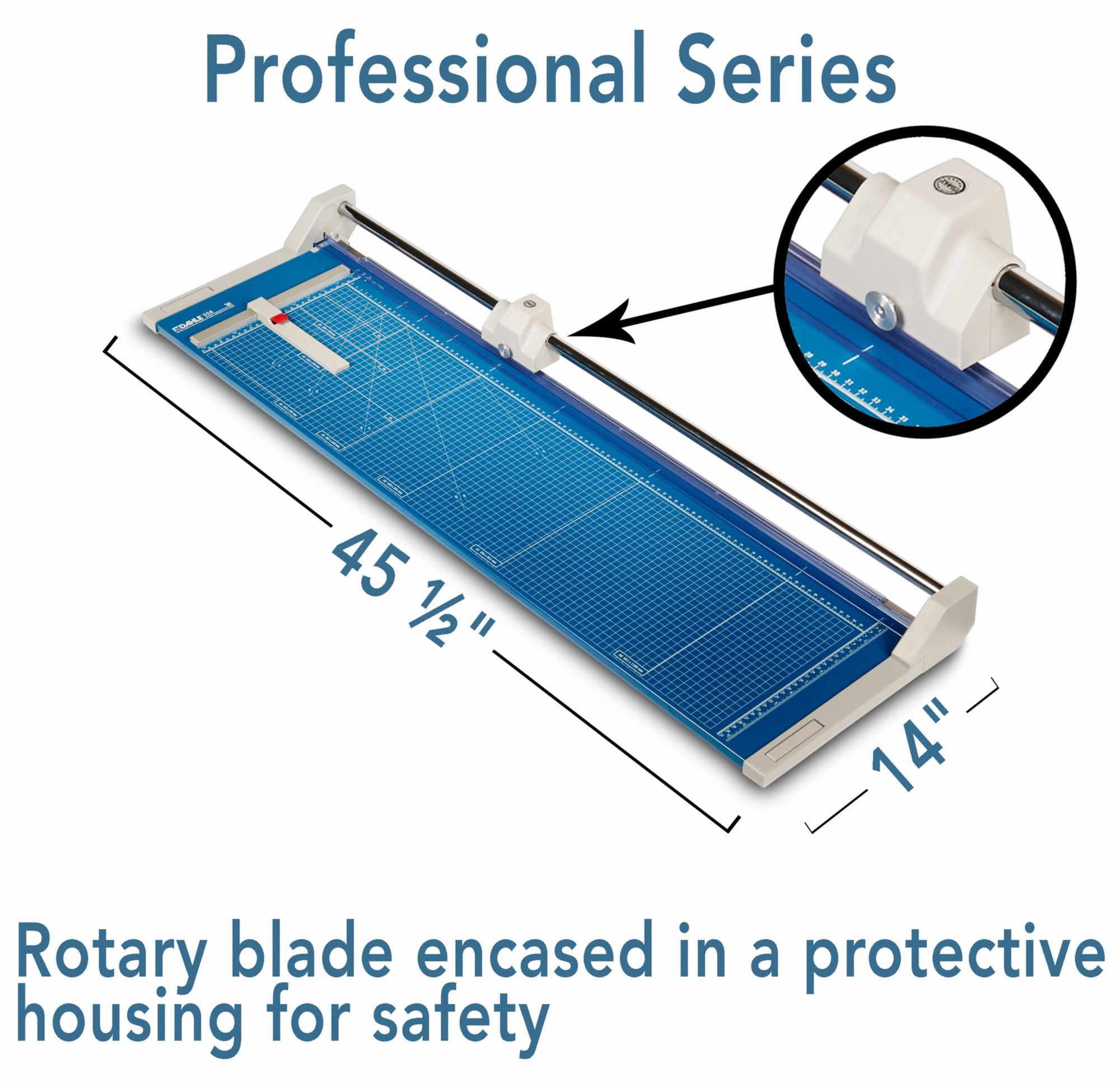 DAHLE Rolling Blade Countertop Paper Trimmers Professional, 37 3/4 in