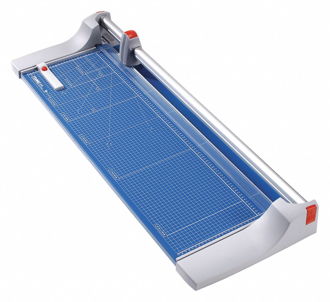 DAHLE, Premium, 36 1/8 in Cutting Lg, Rolling Blade Countertop Paper