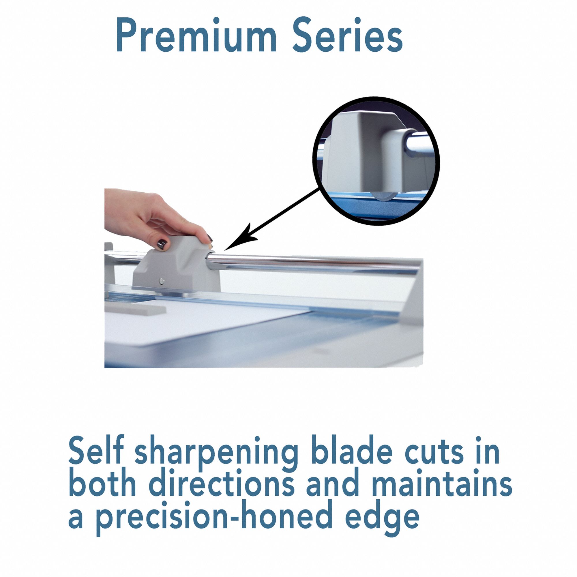 DAHLE Rolling Blade Countertop Paper Trimmers Premium, 72 in Cutting