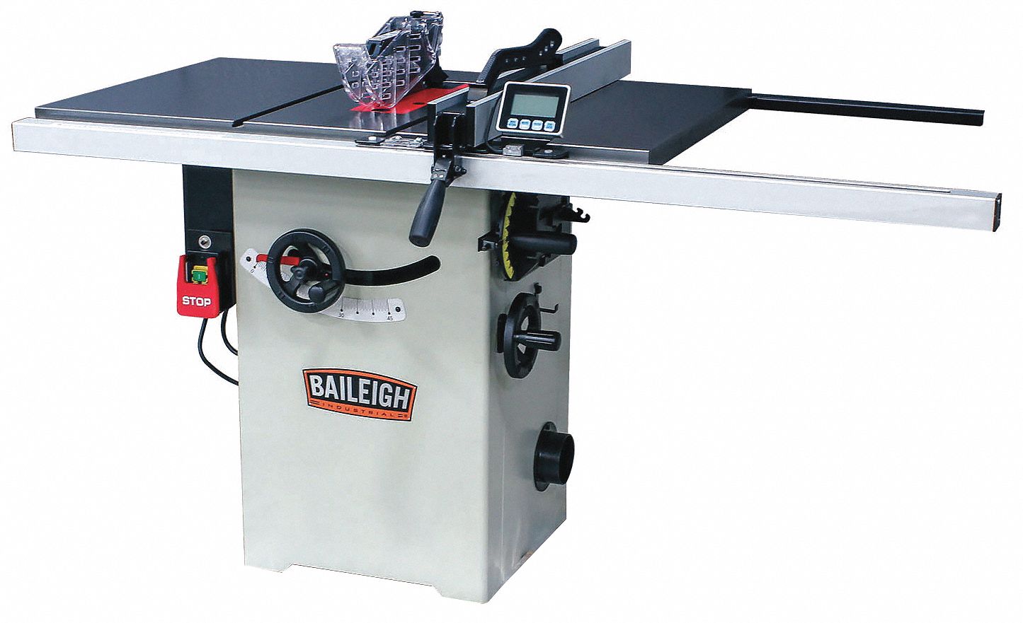 Baileigh Industrial Table Saw Cabinet Stand Type 10 In Blade Dia 5 8 Arbor Size Max Blade Speed 4000 Rpm 36hz64 Ts 1044h Grainger