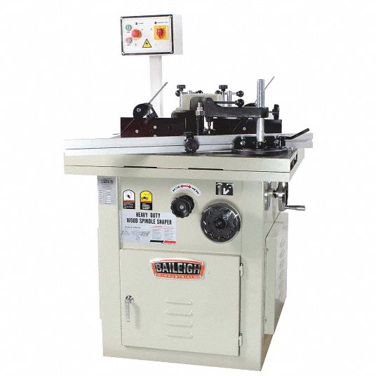 BAILEIGH INDUSTRIAL Heavy Duty Spindle Shaper, 220V, 32 in. W 36HZ75SS3528ST Grainger