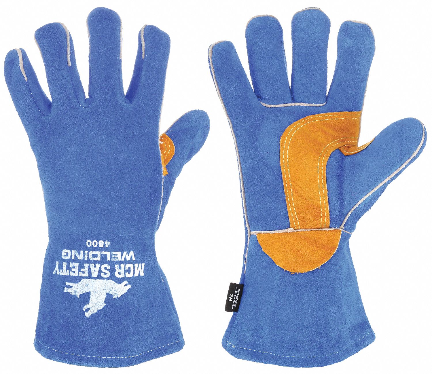 Wing Thumb, Gauntlet Cuff, Welding Gloves 36J0364500 Grainger