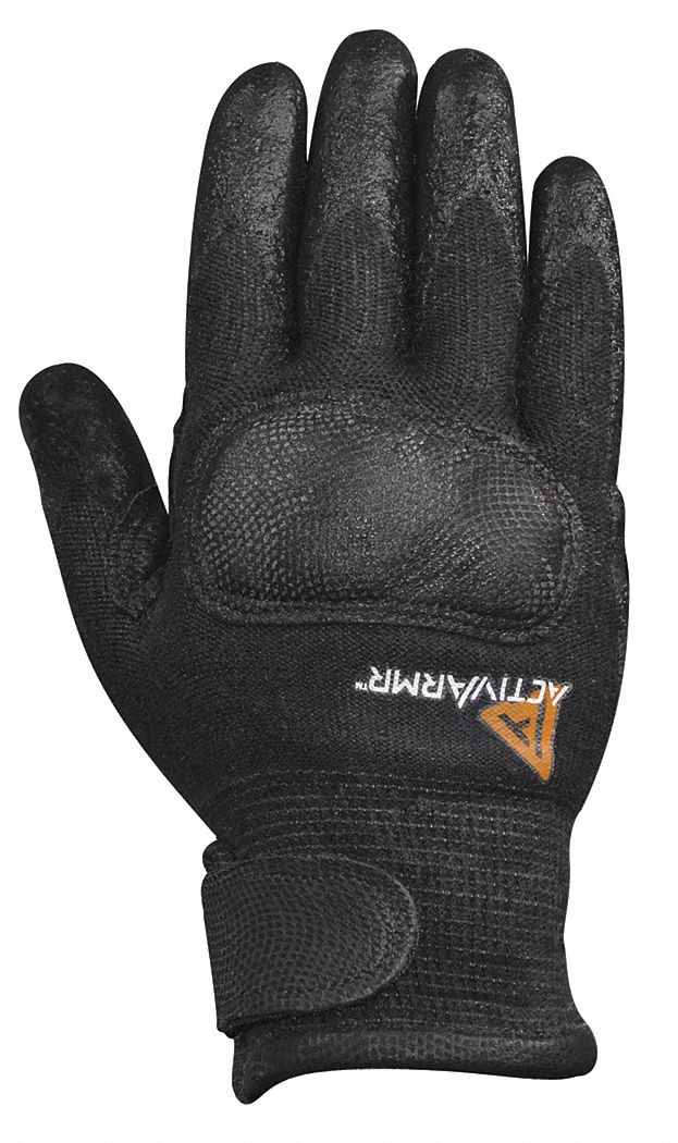 Fire Resistant Utility Gloves,Blk,10,PR