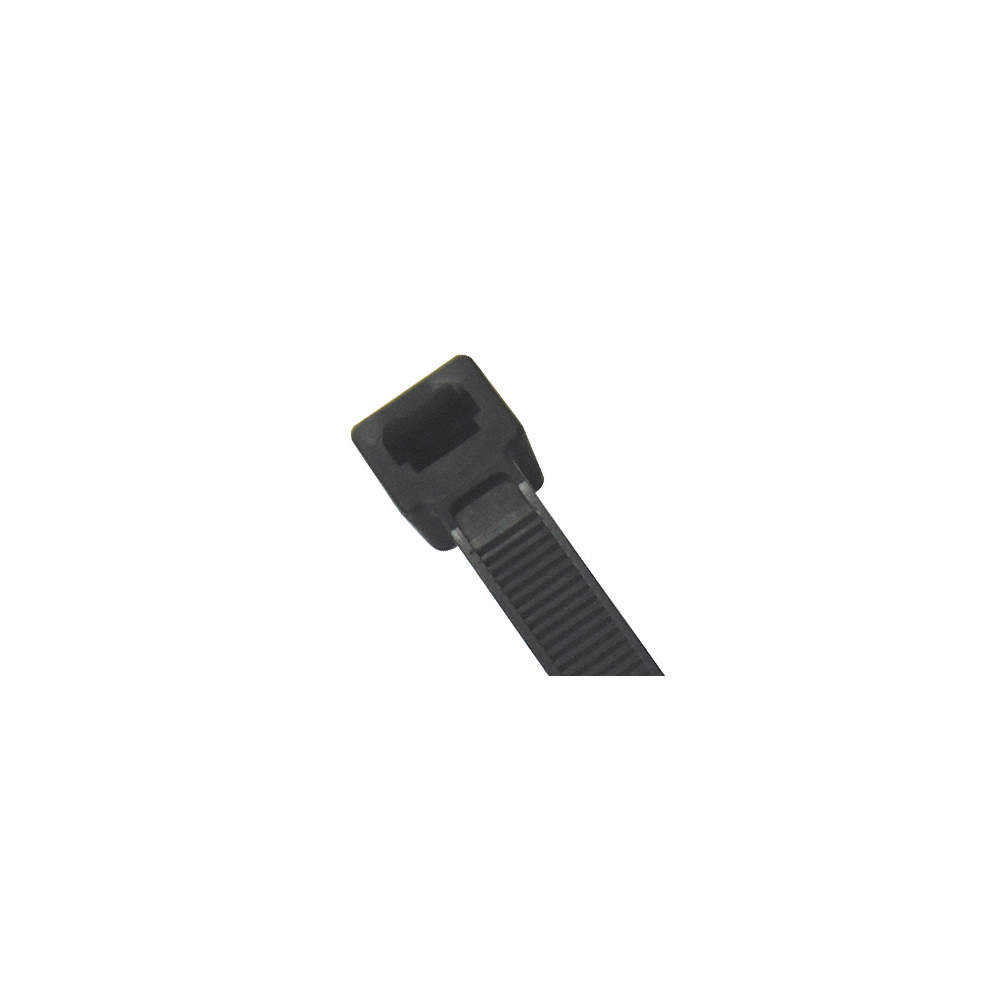 36J154 POWER FIRST Nylon 6/6 Cable Tie,Standard,11.8 in.,Black,PK100 