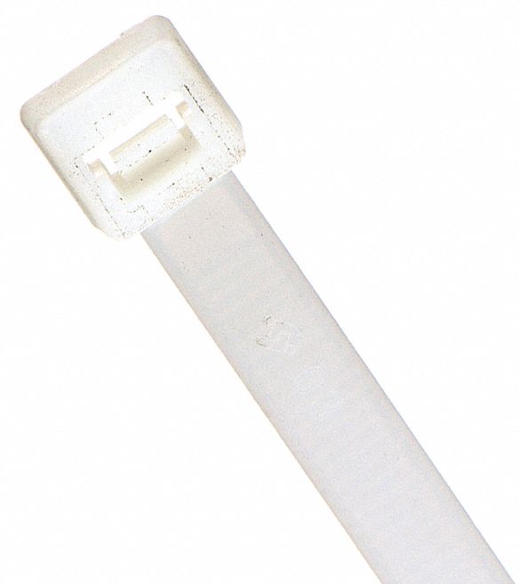 CABLE TIE, 21½ IN L, 6 IN MAX BUNDLE, 0.31 IN W, 50 PK, NATURAL