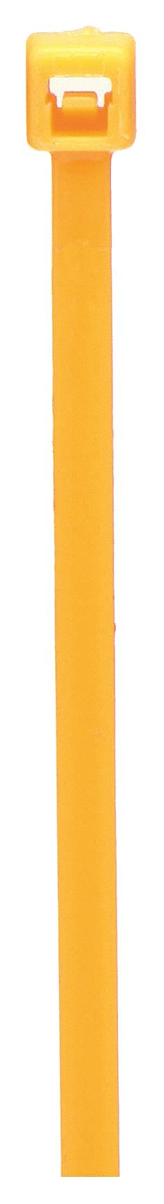 CABLE TIE, 8 IN L, 1 15/16 IN MAX BUNDLE, 0.19 IN W, STANDARD, 100 PK