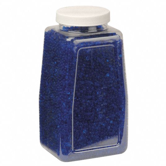 SPEEDAIRE Replacement Desiccant Silica Gel, 1/8 in to 3/16 in Bead Size, 4x8 Mesh Size, 6 qt, 6
