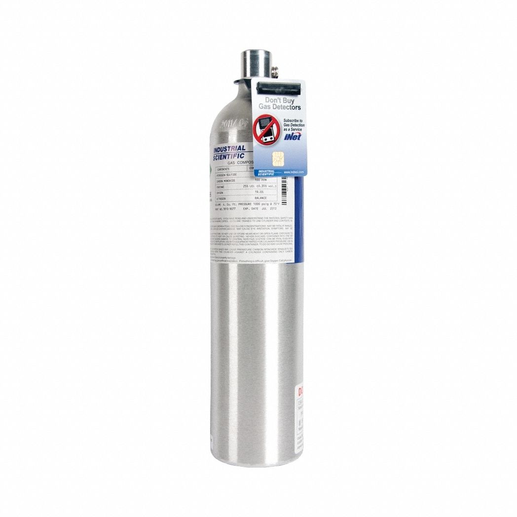 Calibration Gas: Nitrogen, +/-5% Accuracy, C5H12/CO/O2, Calibration Gas
