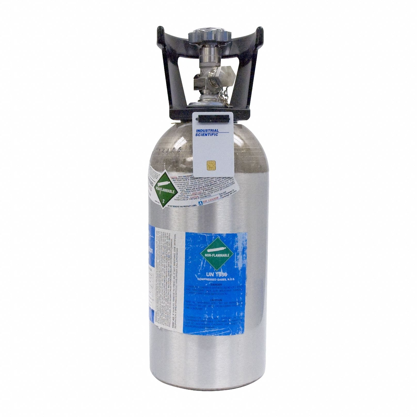 Calibration Gas: Nitrogen, +/-5% Accuracy, C5H12/CO/O2, Calibration Gas