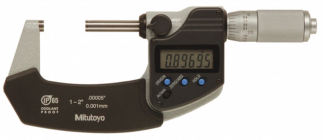 MITUTOYO Micrómetro Digital/Automático Medidores Digitales para