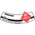 Arch Propane Flammable Gas Danger Keep Away From Heat, Flame Or Sparks Cylinder Labels