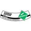 Arch Carbon Dioxide Non-Flammable Gas Warning Keep Away From Heat, Flame Or Sparks Cylinder Labels
