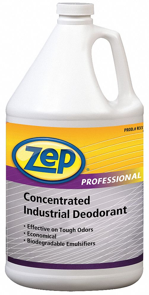 ZEP PROFESSIONAL Deodorizer, Fruity Fragrance, 1 gal. Jug, Liquid ...