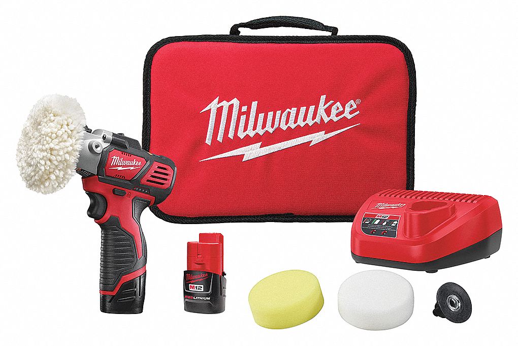MILWAUKEE POLISHER SANDER M12 Cordless Polishers & Buffers MTL2438