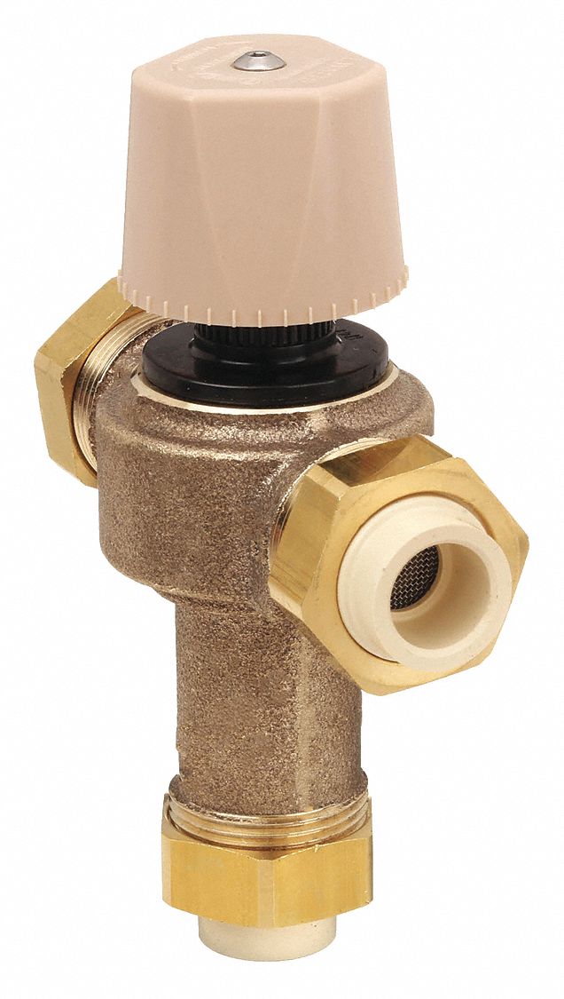 WATTS, 1170M2, Lead Free CopperSilicon Alloy, Thermostatic Mixing