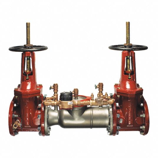 WATTS, 774, Stainless Steel, Double Check Detector Assembly 36JD13