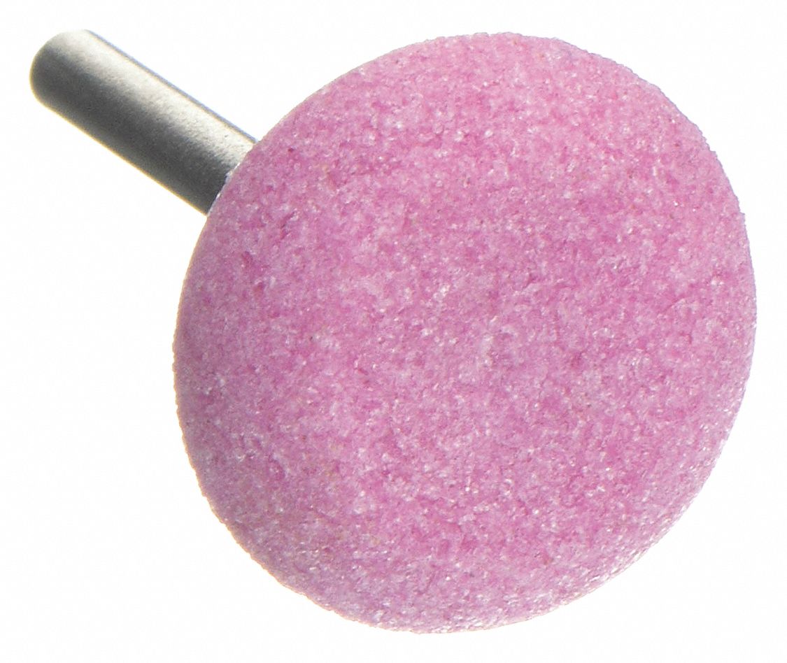 Abrasive Point: Cone, 3/4 in Head Wd, 3/8 in Head Lg, 1 Pieces, Aluminum Oxide
