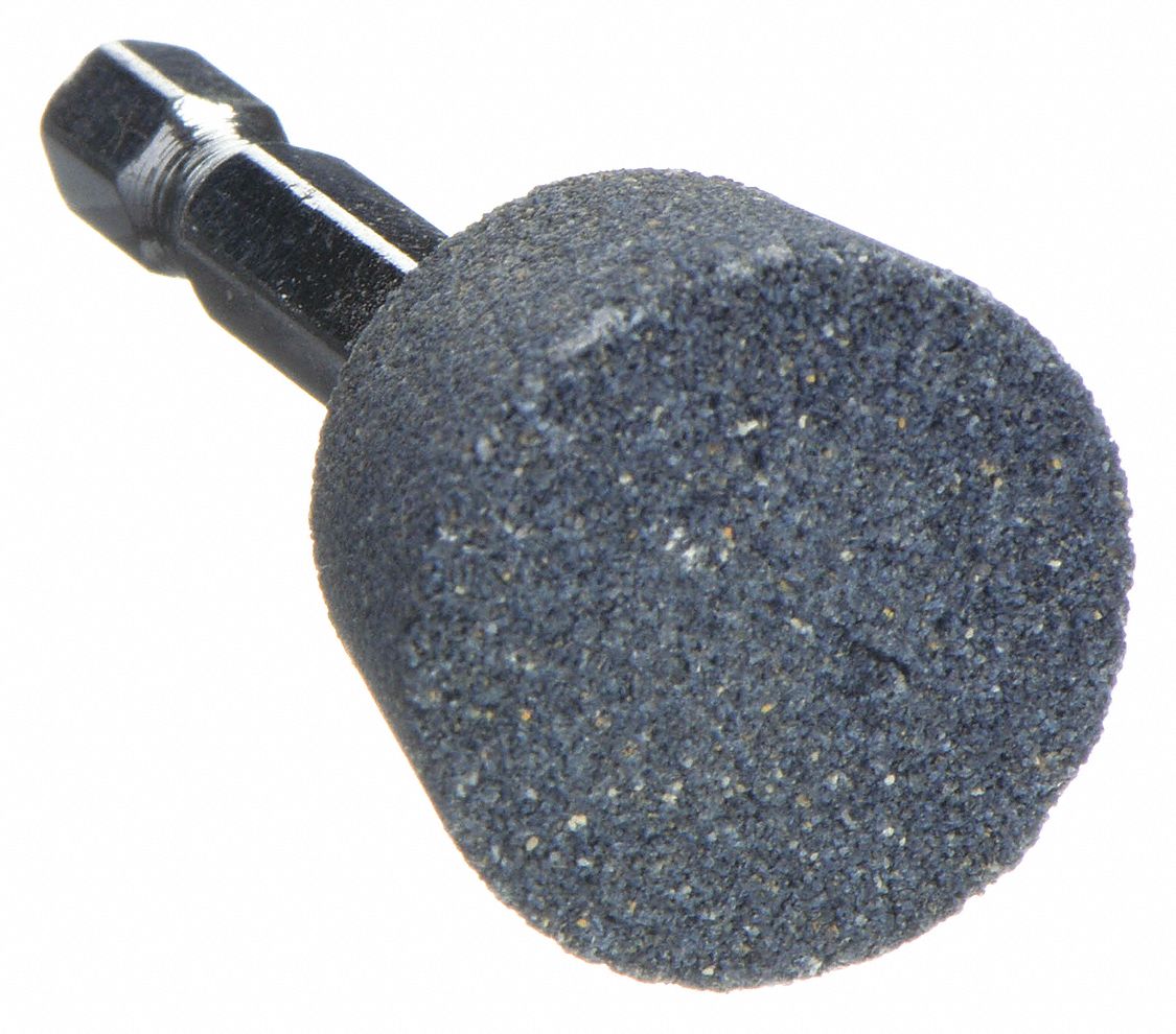Abrasive Point: 1 in Head Wd, 5/8 in Head Lg, 1 Pieces, Aluminum Oxide
